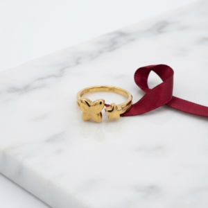 Gold Star Ring