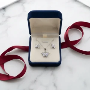 Silver Flutter Set