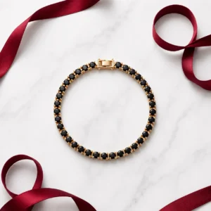Aurora Crystal Bracelet  (Black)