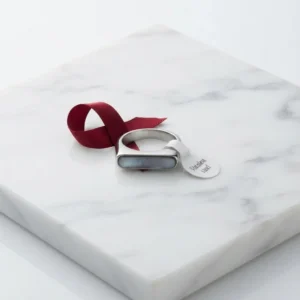 White Aesthetic Ring