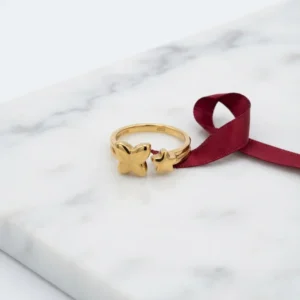 Gold Star Ring